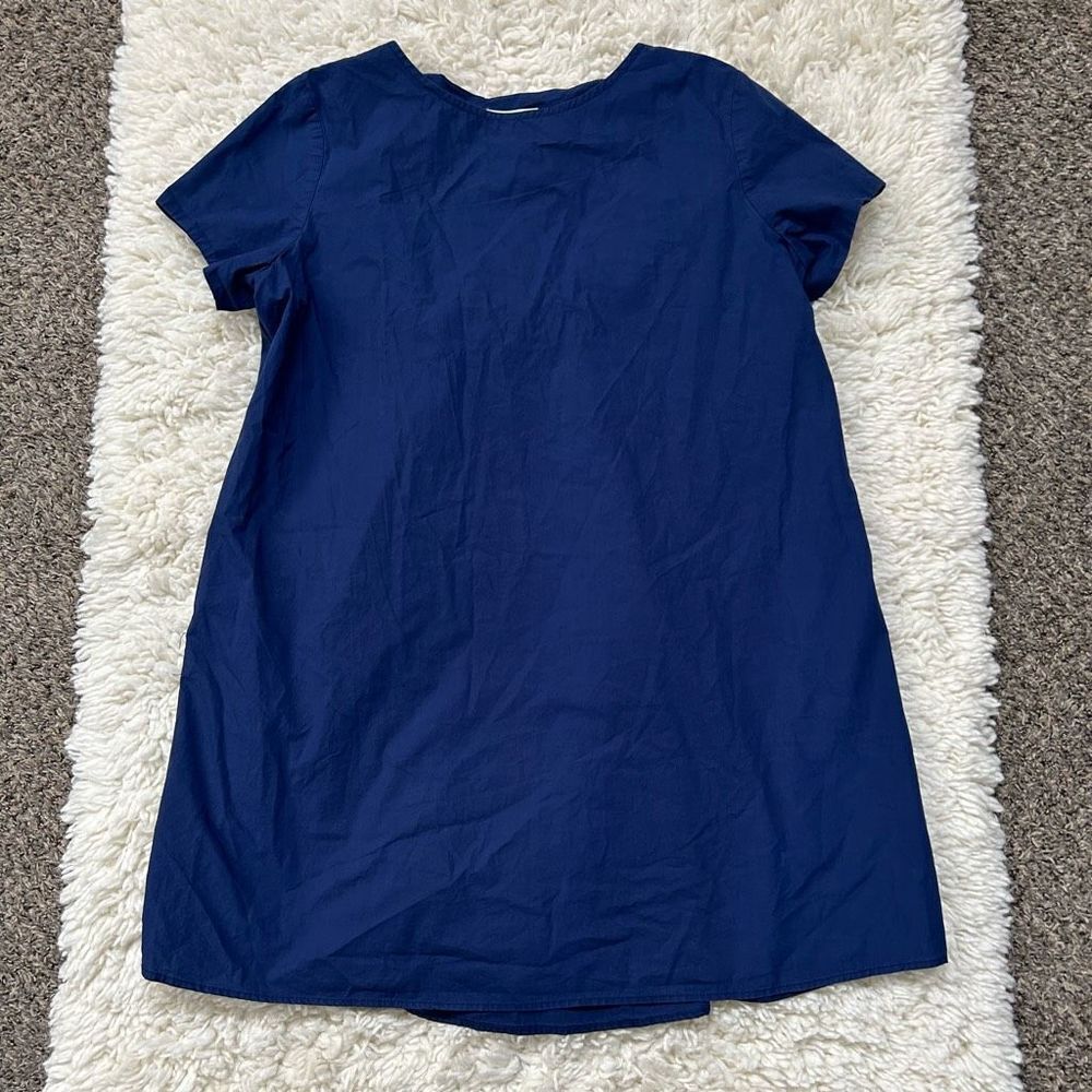 Vineyard Vines Blue Bow Dress Size Medium